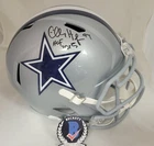 Charles Haley Signed HOF Dallas Cowboys Full Size Speed Replica Helmet Beckett