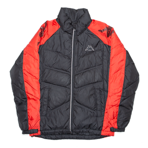kappa long puffer jacket