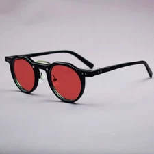 Retro Acetate Round Reading Sunglasses Reader +1.0 to+5.00 Men Women Eyeglasses