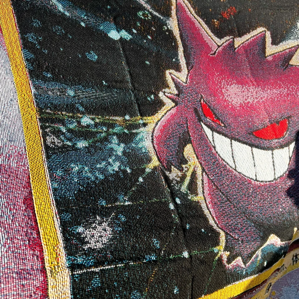 Плетеный гобелен из аниме Pokemon Gengar плед - Изображение 3 из 3