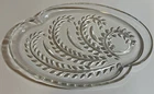 Vintage 1950s FEDERAL GLASS -Homestead- Snack Plate No Cup, Wheat Pattern.