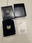 2000 Proof 1/10 Oz Gold American Eagle $5 Coin W/ Certificate of Authenticity