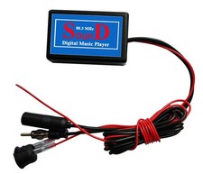 FM Transmitter Wired with Bluetooth Input for OEM or Aftermarket Radios