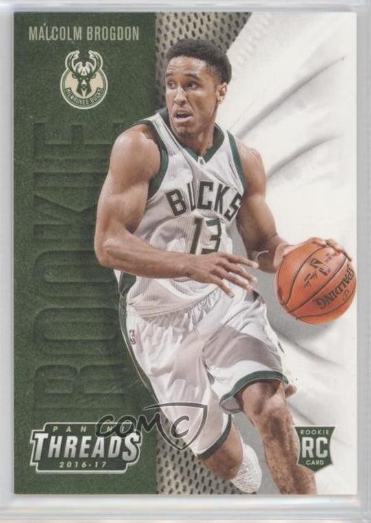 2016-17 Panini Threads Leather Rookies Malcolm Brogdon #219 4g0