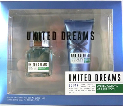 United Colors of Benetton United Dreams Go Far for Men  Set 60 ml EDT + AS Balm
