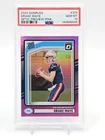 DRAKE MAYE 2024 DONRUSS OPTIC PREVIEW PINK RATED ROOKIE #379 PSA 10 Q4244