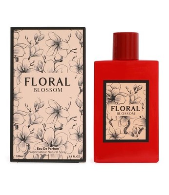 Floral Blossom Pink Perfume for Women 3.4 Oz 100ML Eau De Parfum
