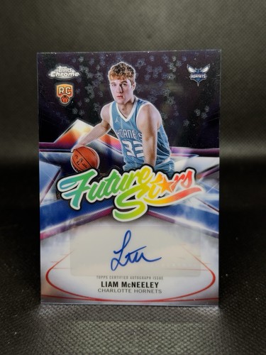2025-26 Topps Chrome Future Stars Autograph Liam McNeeley