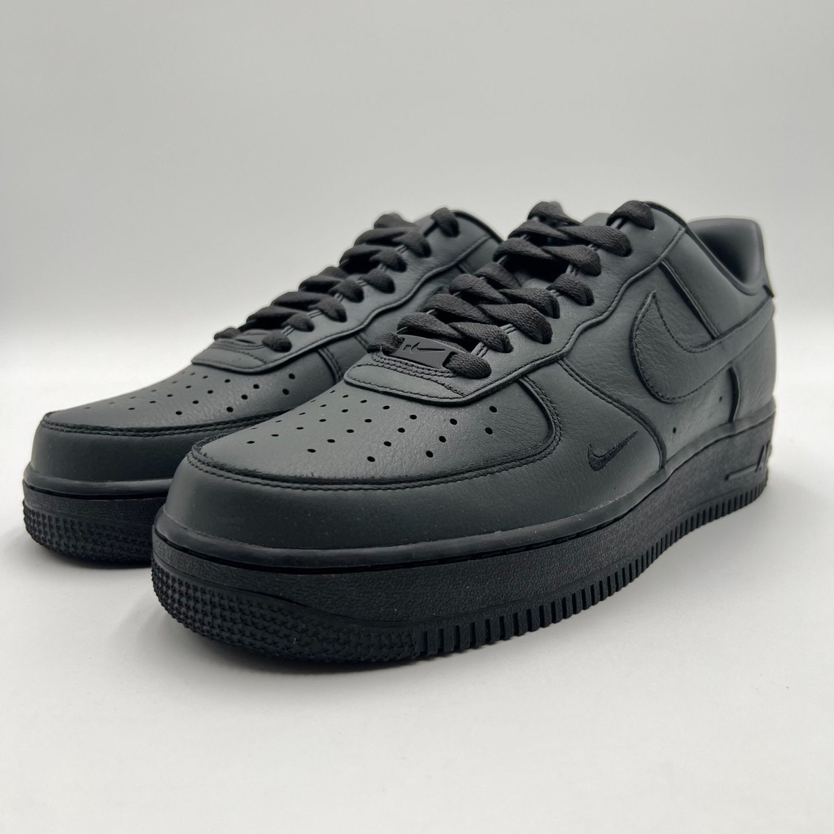 Brand New Nike Air Force 1 Low Dirty Triple Black Size 9.5 Men