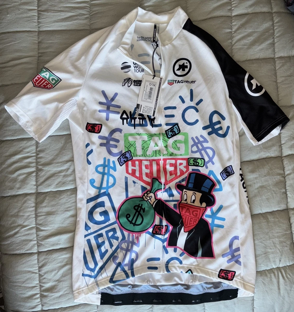 Maillot Cycliste Assos 404 – Taille XL, Noir – Homme – Occasion Bon état