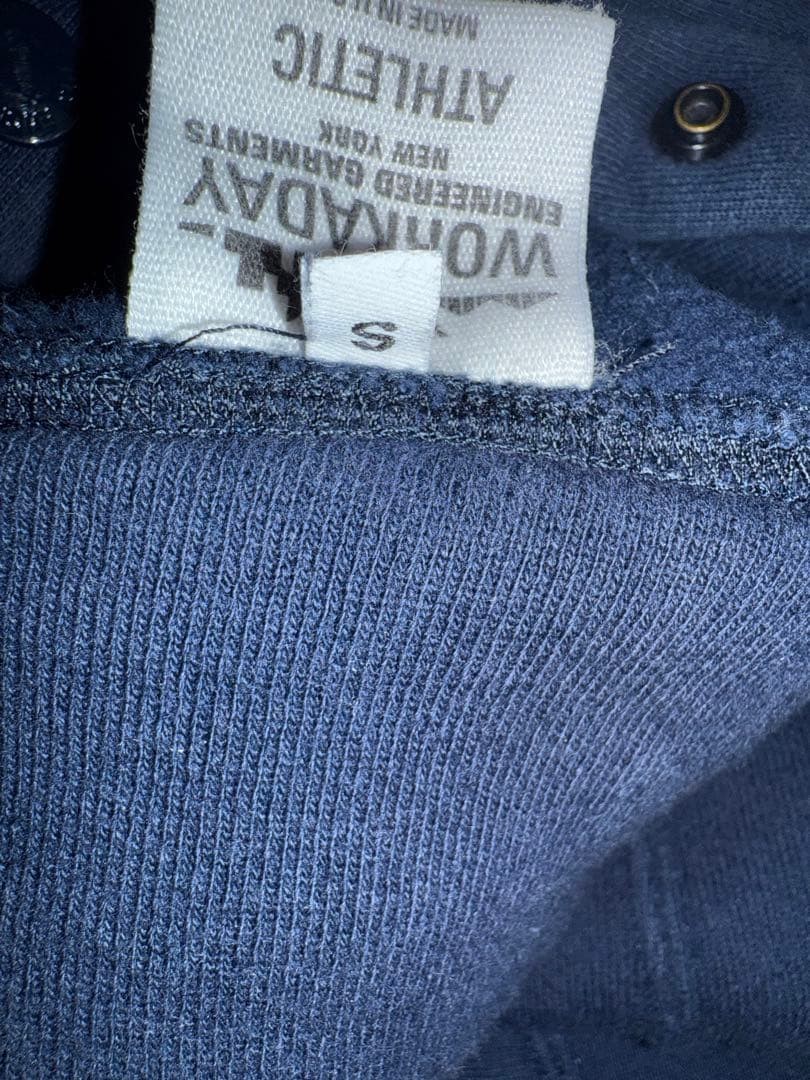 Engineered Garments WORKADAY Navy Sweatshirt S - image 4