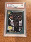 2001 Topps KEN GRIFFEY JR Home Team Advantage #389 PSA 9 Mint Pop 7 HOF REDS