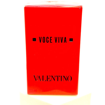 Valentino Voce Viva 30 Eau De Parfum 30 ml 1FL OZ | New Box 100% Authentic