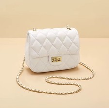 High Quality Women  s Shoulder Bag Versatile Chain Leather Crossbody Bag