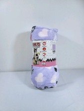 Peanuts New 40in x 50in Pet Blanket Snoopy  Woodstock Valentine's Day Theme