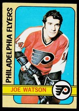 Joe Watson, 1972-73 Topps, #156, Philadelphia Flyers,
