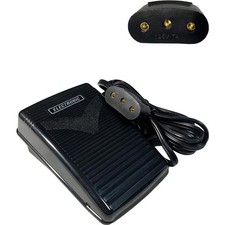 PFW-196131 Foot Control Pedal  Power Cord for Singer Sewing Machines - Black