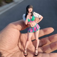 Diorama Scene Prop 1:18 Racing Beauty Realistic Mini Doll Miniature Figure Toys