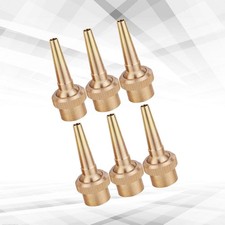  6 Pcs Buse De Fontaine En Laiton Réglable Direction Jet D'eau De Pulvérisation