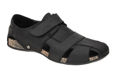 Panama Jack FLETCHER BASICS C2 Herren Sandale - Sandaletten schwarz Freizeit
