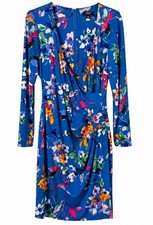 Womens Chaps Multicolored Dress - Size 14