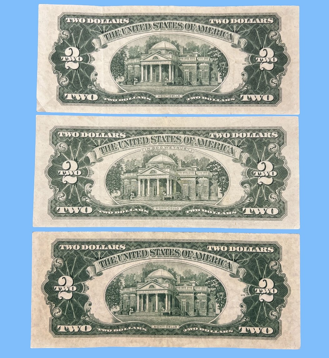 1963 1953 Red Seal $2 ~ *STAR NOTE* AU/UNC ~ Two Dollar Bill From ...