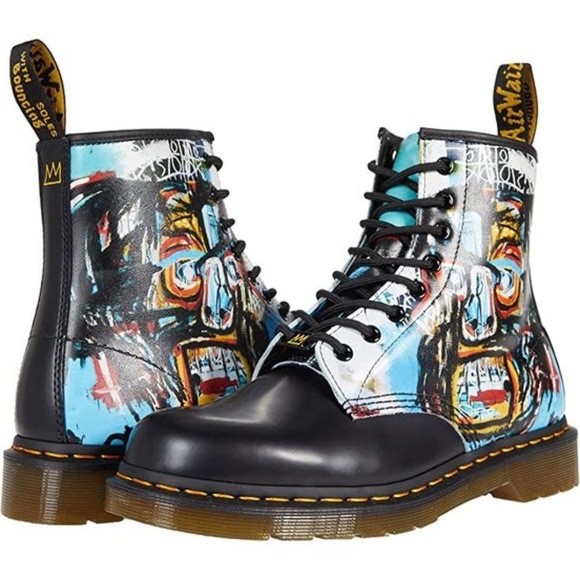 Dr. Martens Women's 1460 LIMITED EDITION X Jean-Michel Basquiat Backhand US 9 image 3