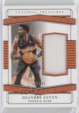 2020-21 Panini National Treasures Treasured Threads 38/99 DeAndre Ayton rf2