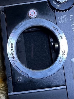 Leica CL 50th Anniversary Canon 35mm F2.8 with M Adapter from