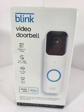 Blink Video Doorbell - White-New -sealed