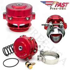 Bv50 Red 50mm Blow Off Valve Bov 6psi 18psi Springs Fits Tial V-band Flange