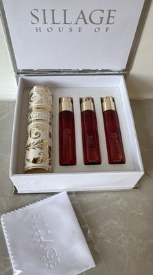 House of Sillage Benevolence Blanche Parfum travel White Yellow Gold Swarovski