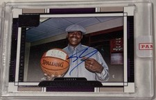 2023-24 Panini One And One Timeless Moments purple Shaquille O'Neal HOF AUTO /35