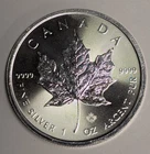 2025 Canada Maple Leaf ~ 1 oz .9999 Fine Silver $5 Coin