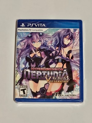 New Rare Hyperdimension Neptunia ReBirth3: V Generation PS Vita USA/NA Version