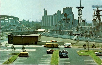 Buffalo Naval Park USS Little Rock The Sullivans 1979 Dexter Press Postcard