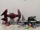 LEGO 75240 + 75242 Star Wars: Black Ace TIE Interceptor [Complete + Minifigures]