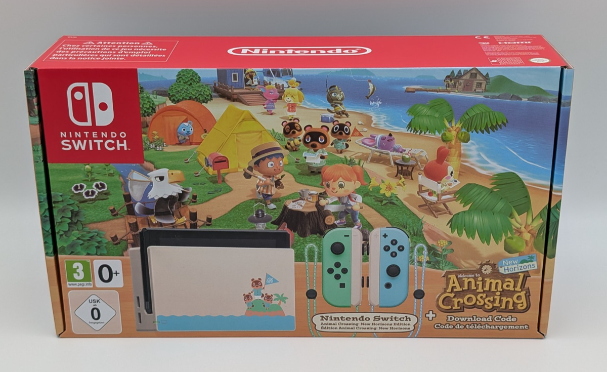 Nintendo Switch Nintendo HVC-001 Nintendo Switch HAC-001 - 32GB - Spielkonsole - Neon-Rot/Neon-Blau