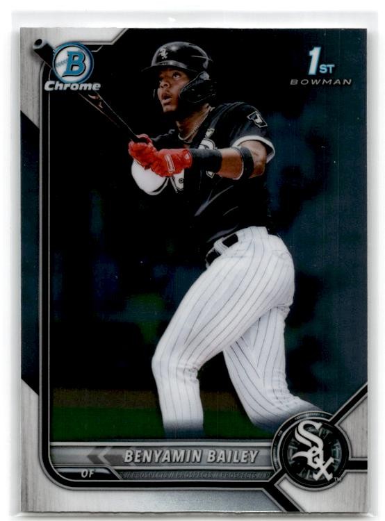 2022 Bowman #BCP-8 Benyamin Bailey Chrome Prospects Chicago White Sox