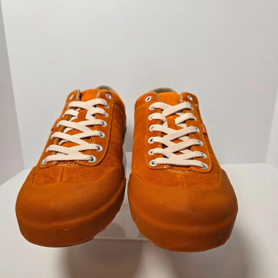 Vintage Simple Brand Shoes 2082 NIB Deadstock 2005 Burnt Orange Suede Size 11.5 - Image 3 of 4