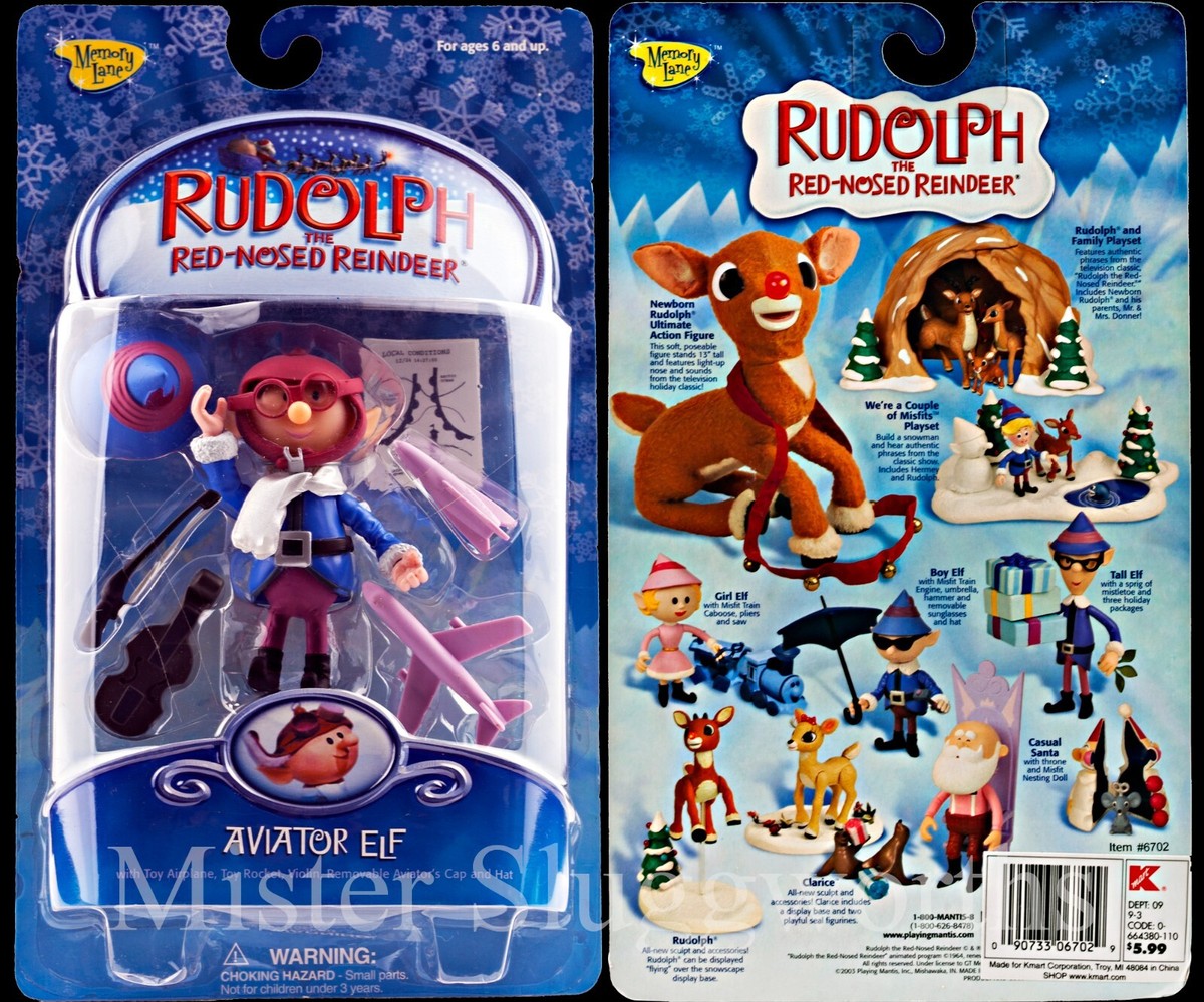 Playing Mantis Rudolph the Red-Nosed Reindeer Aviator Elf