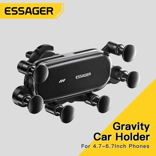 Gravity Car Phone Holder Air Vent Mount for iPhone Xiaomi Samsung Universal - Picture 6 of 17