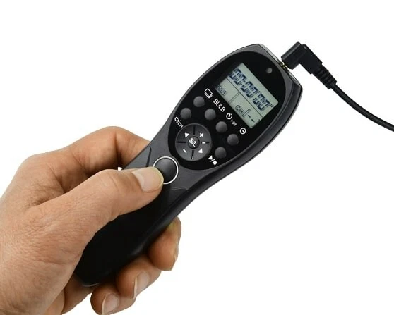 LCD Timer Shutter Release Remote Control Cord f/ PENTAX 645Z 645D K3 K5 K30 K20D - Image 2 of 3