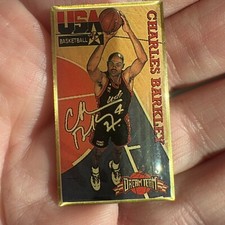 Vintage 1996 Charles Barkley Dream Team Olympics Lapel Pin