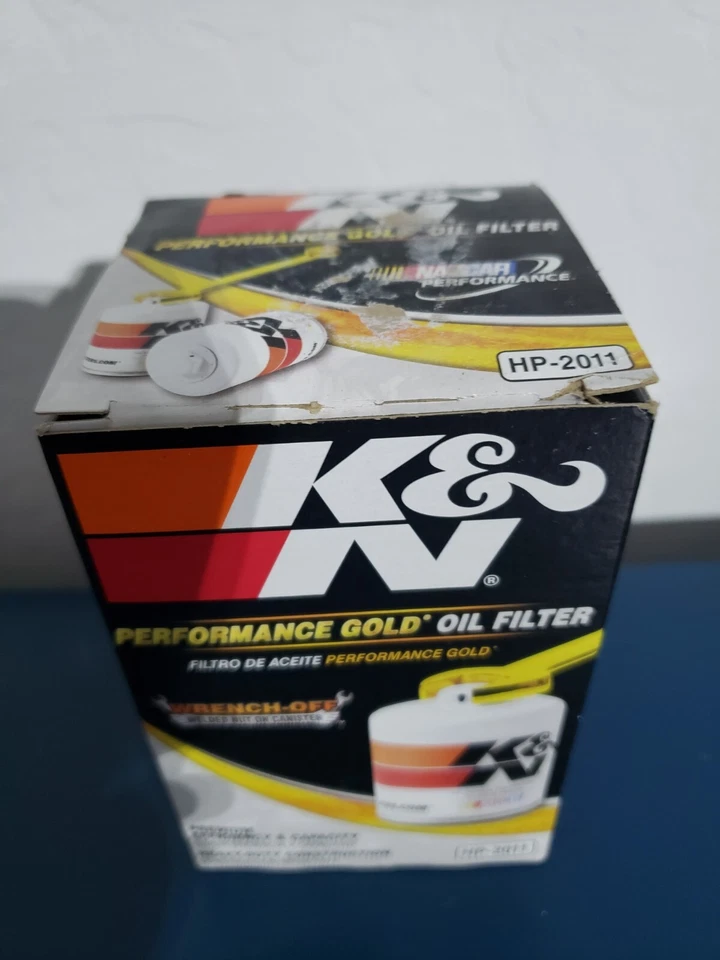 K & N Premium HP-2011 滤油器 - 性能金色扳手滤油器  — 第 2/4 张图片