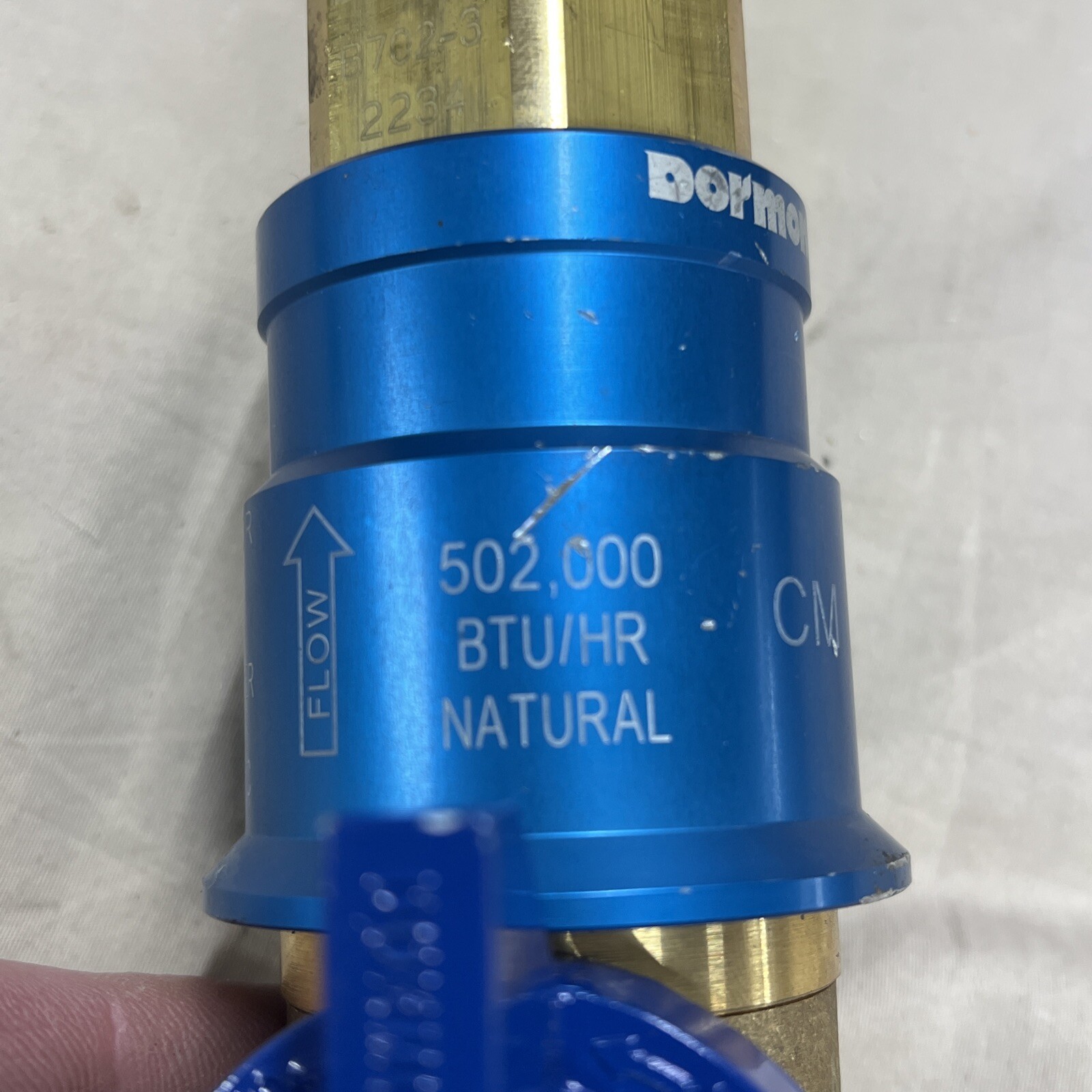 DORMONT SNC B702-2 2250 Hose Gas Connector Shutoff Valve Quick ...