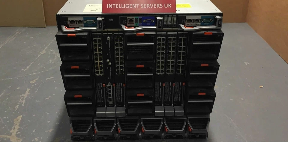 Dell PowerEdge M1000e 16x M620 256-Cores 1TB RAM 1GbE Blade Solution  - Image 2 of 2