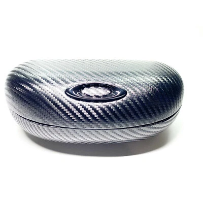 1 großes Oakley Brillenetui Etui grau carbon für gebogene Sonnenbrillen Neu - Bild 1 von 3