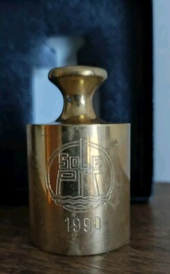 VINTAGE 1990 APOTHEKER MESSING GEWICHT BIS 200 GRAMM