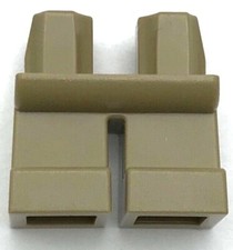 Lego New Minifigure Dark Tan Legs Short Pants